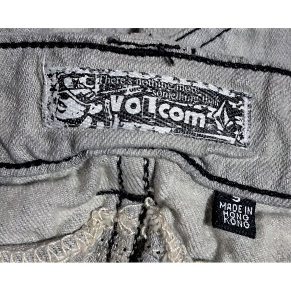 Vintage 90s Volcom Orange Tag Womens Jeans Size 9 Bootcut Denim - Picture 2 of 11